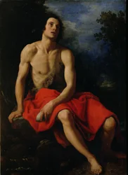 Johannes der Täufer in der Wüste